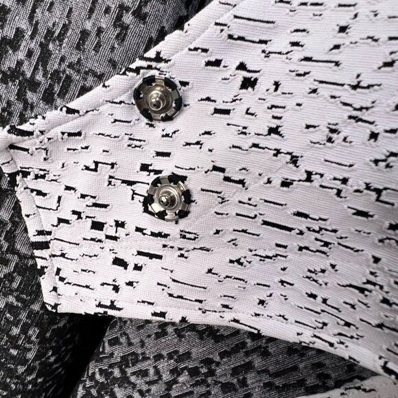 Unbranded Black & White Wrap Jacket - Picture 8 of 10